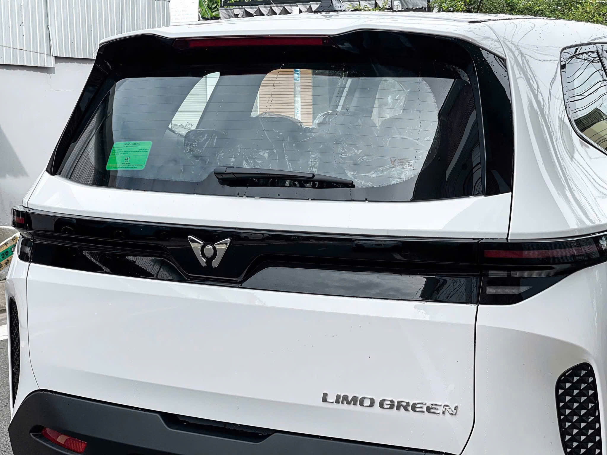 Limo Green màu trắng logo nhận diện thương hiệu mới