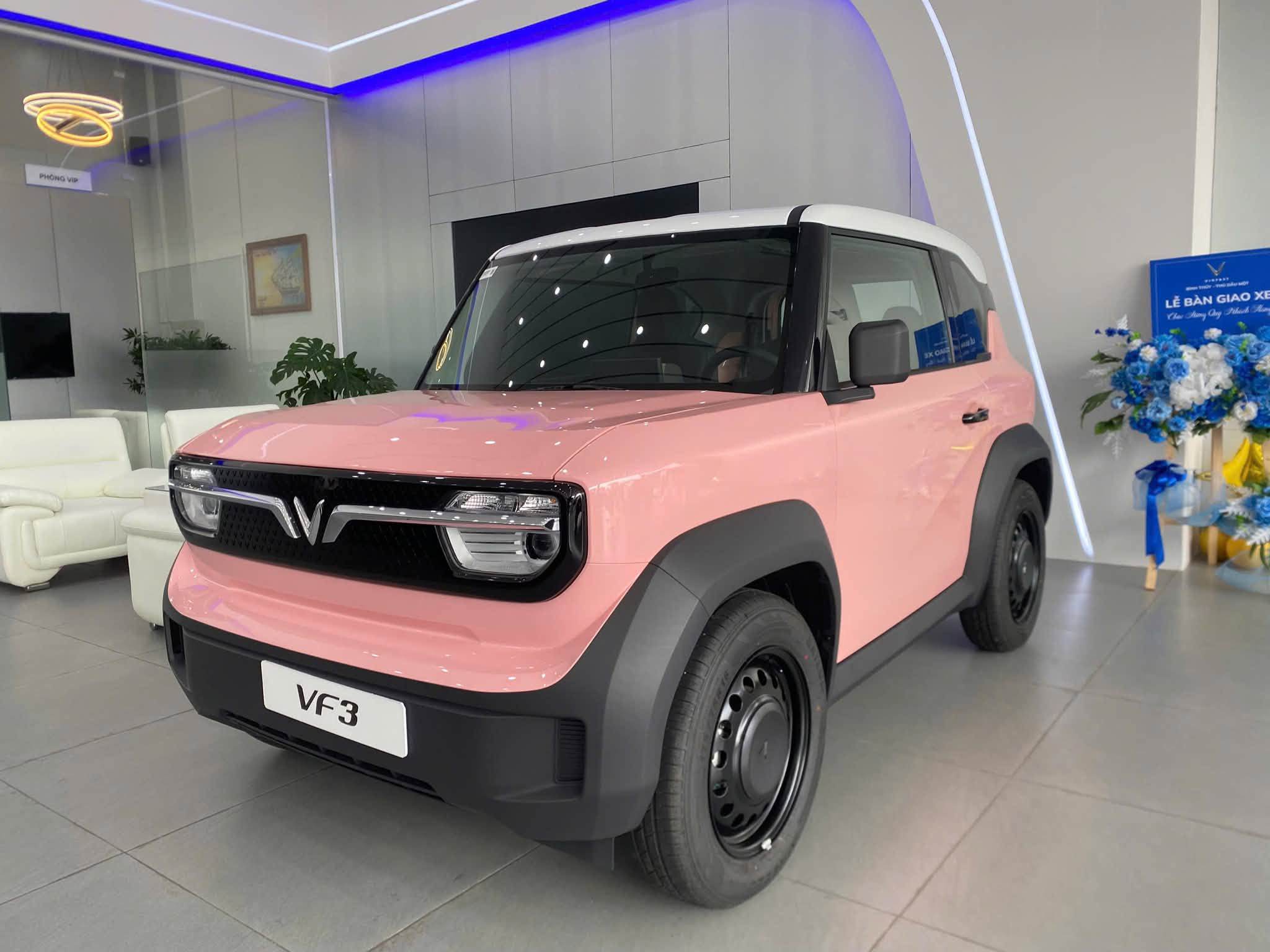 VF3 Eco màu hồng